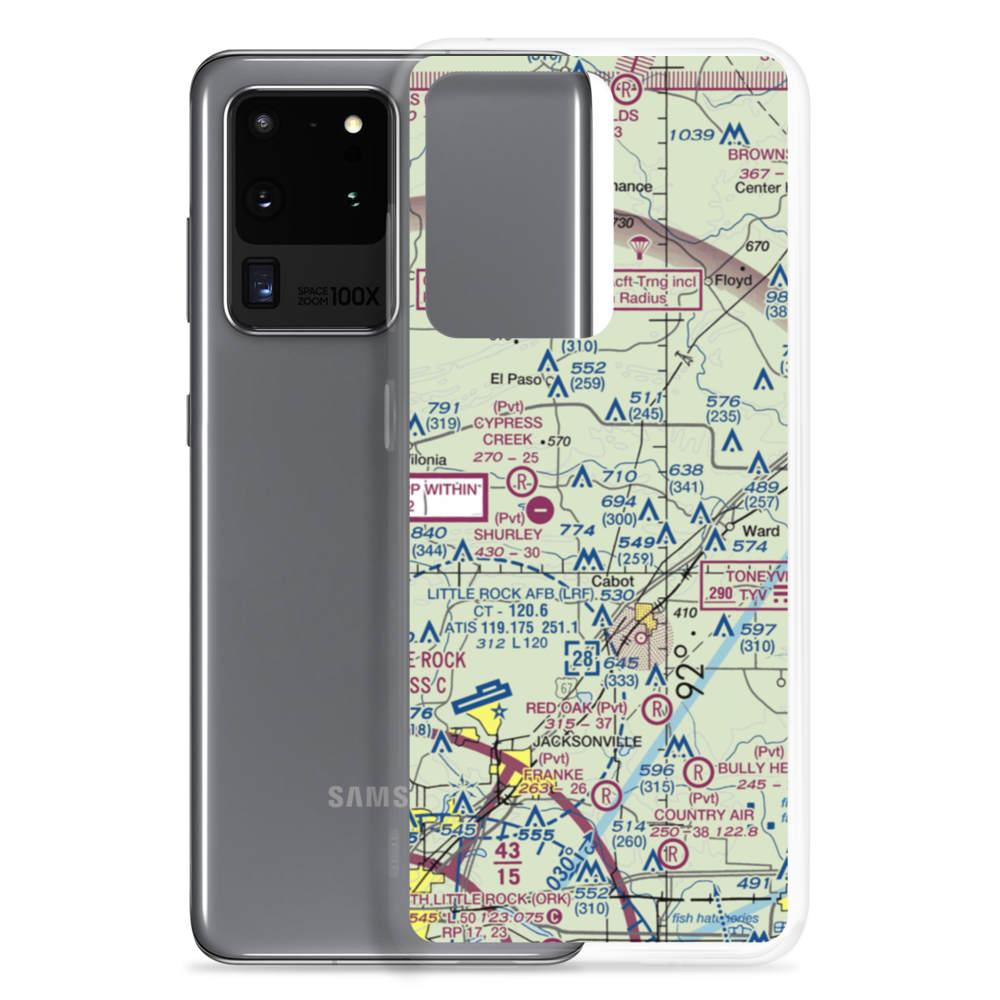 Dogwood Airport (73AR) VFR Sectional Samsung Case Samsung Galaxy S20 Ultra model shown