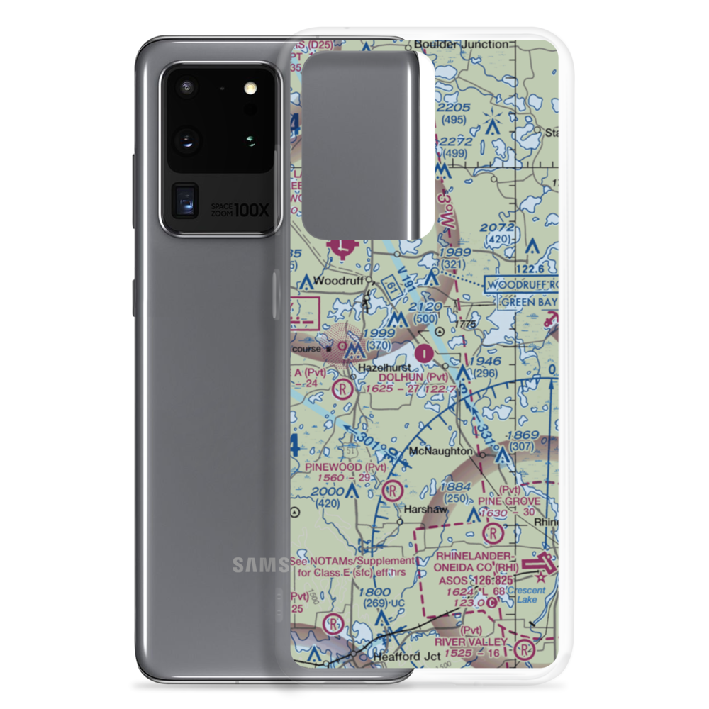 Dolhun Field (WI36) VFR Sectional Samsung Case Samsung Galaxy S20 Ultra model shown