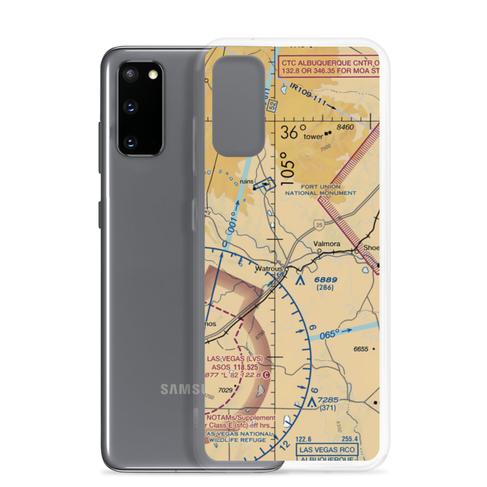 Doolittle Ranch Airport (NM75) VFR Sectional Samsung Case Samsung Galaxy S20 model shown