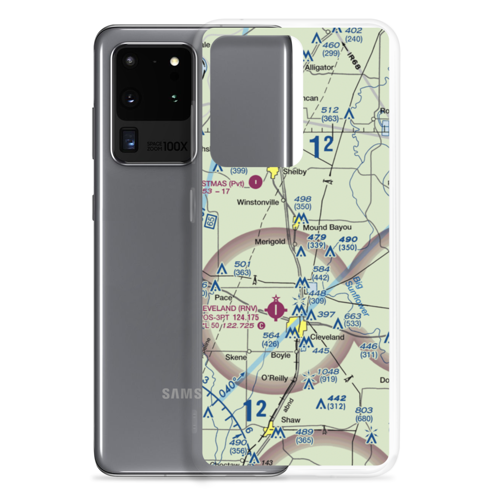 Dorr Field (MS95) VFR Sectional Samsung Case Samsung Galaxy S20 Ultra model shown