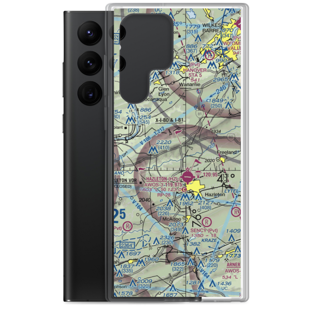 Double D Skyranch Airport (5PA2) VFR Sectional Samsung Case Samsung Galaxy S22 Ultra model shown