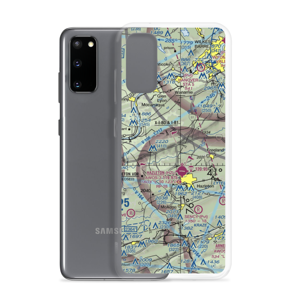 Double D Skyranch Airport (5PA2) VFR Sectional Samsung Case Samsung Galaxy S20 model shown