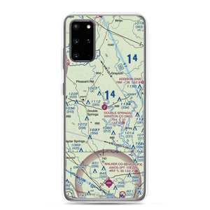 Double Springs/Winston County Airport (3M2) VFR Sectional Samsung Case