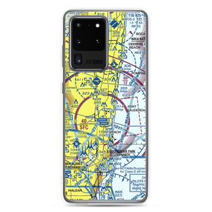 Downtown Fort Lauderdale Heliport (DT1) VFR Sectional Samsung Case