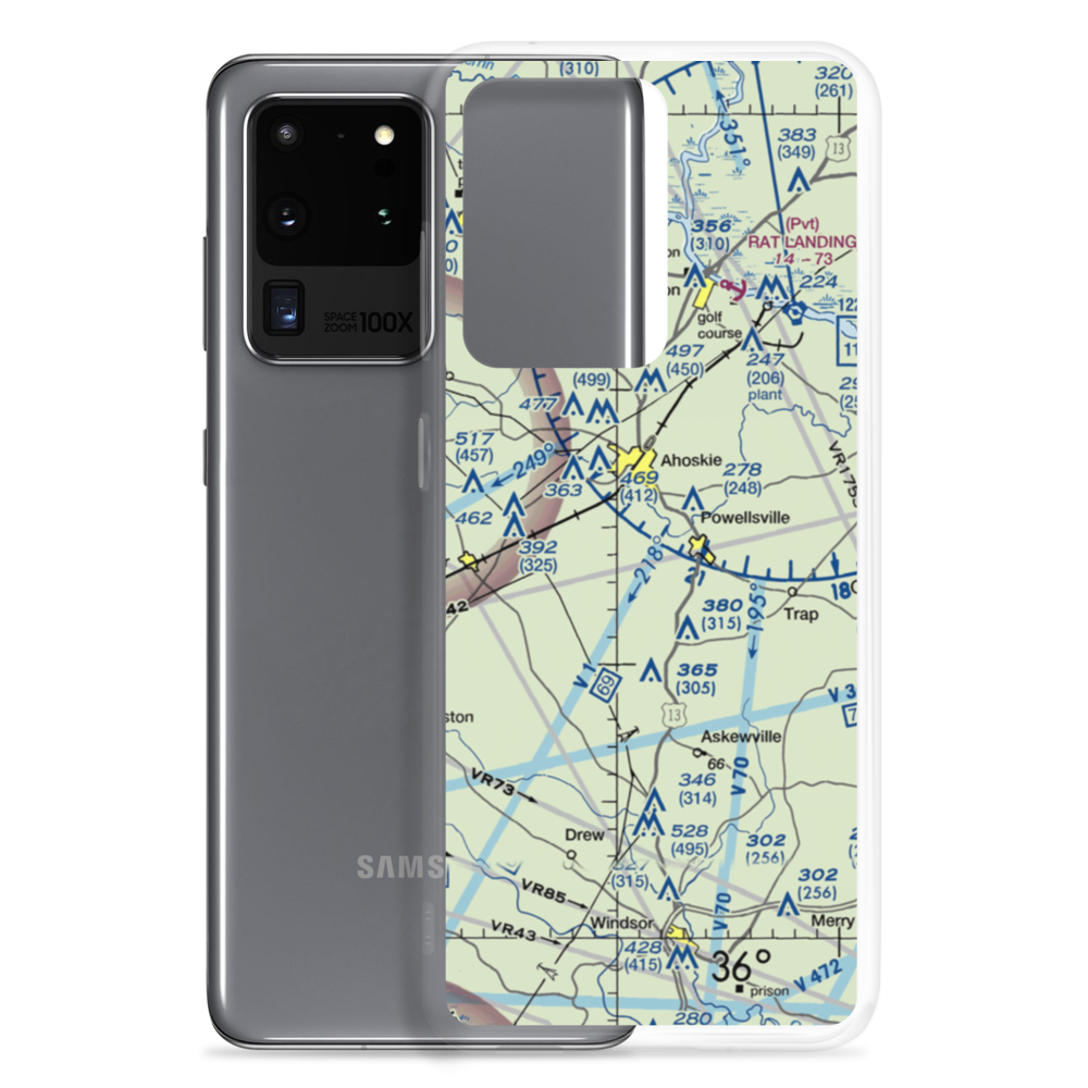 Dragonfly Field (15NC) VFR Sectional Samsung Case Samsung Galaxy S20 Ultra model shown