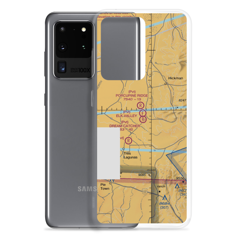 Dream Catcher Ranch Airport (25NM) VFR Sectional Samsung Case Samsung Galaxy S20 Ultra model shown