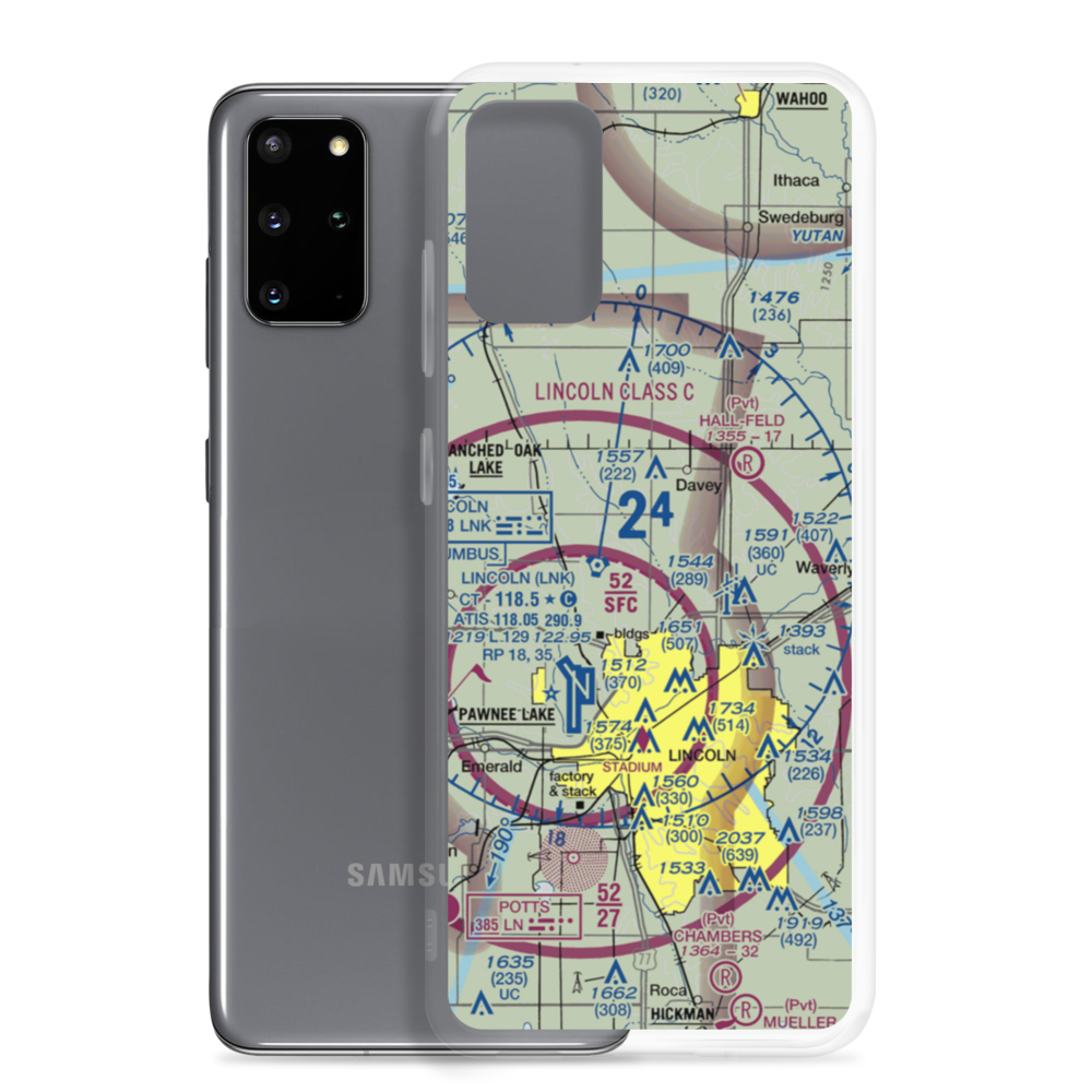 Dream Field (NE42) VFR Sectional Samsung Case Samsung Galaxy S20 Plus model shown