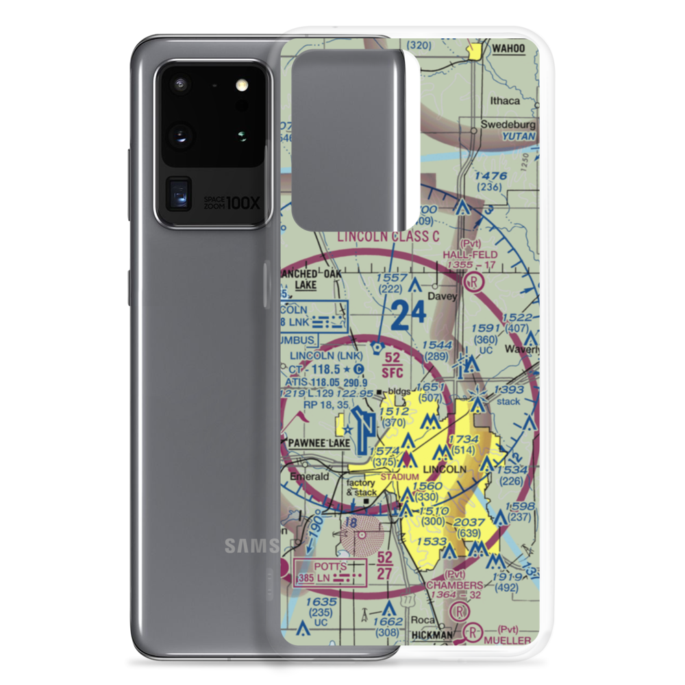 Dream Field (NE42) VFR Sectional Samsung Case Samsung Galaxy S20 Ultra model shown