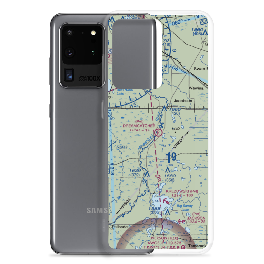 Dreamcatcher Airport (2MN2) VFR Sectional Samsung Case Samsung Galaxy S20 Ultra model shown