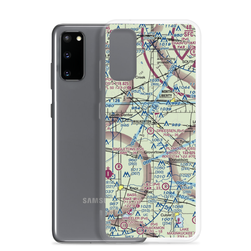 Dreessen Field (17II) VFR Sectional Samsung Case Samsung Galaxy S20 model shown