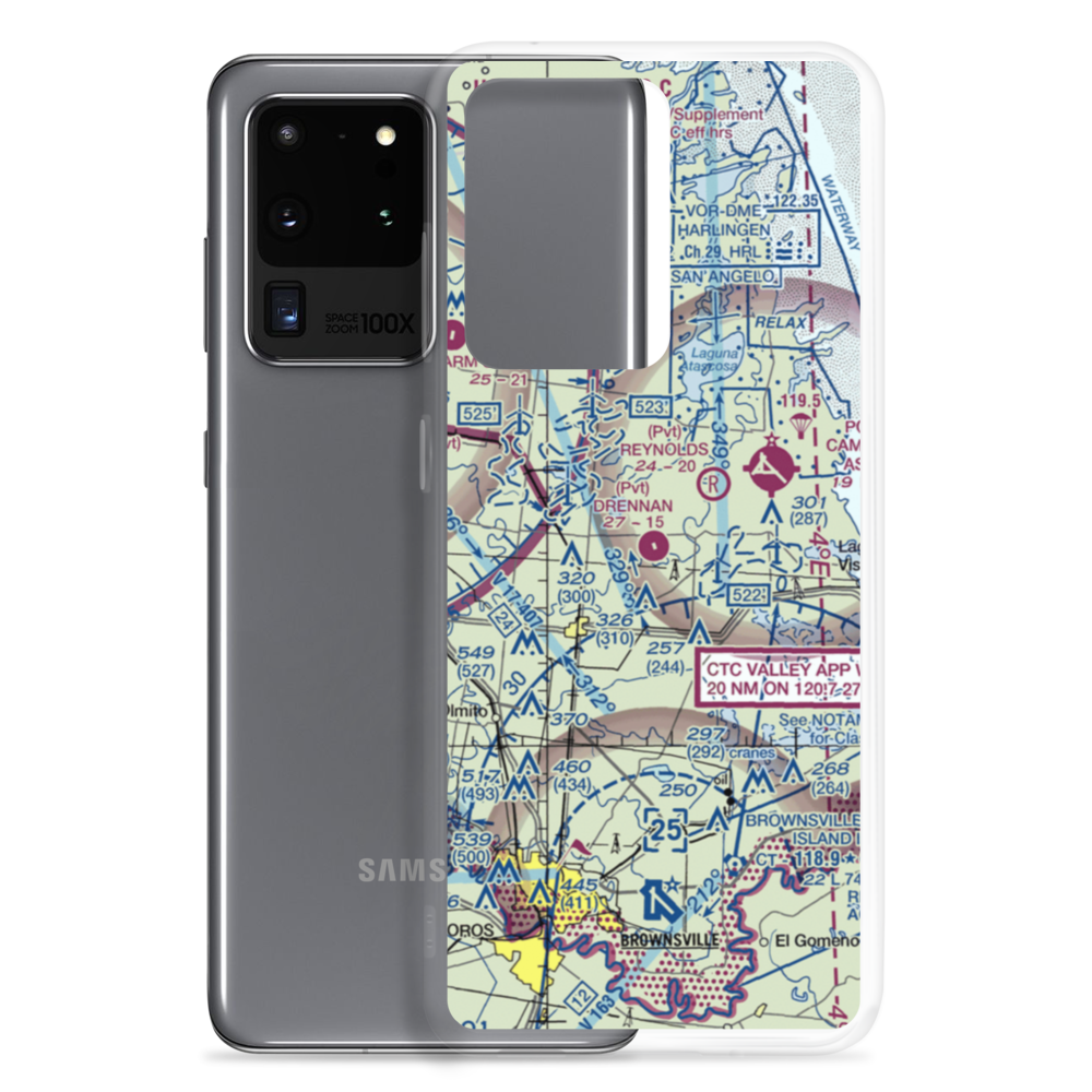 Drennan Farm Airport (92TA) VFR Sectional Samsung Case Samsung Galaxy S20 Ultra model shown