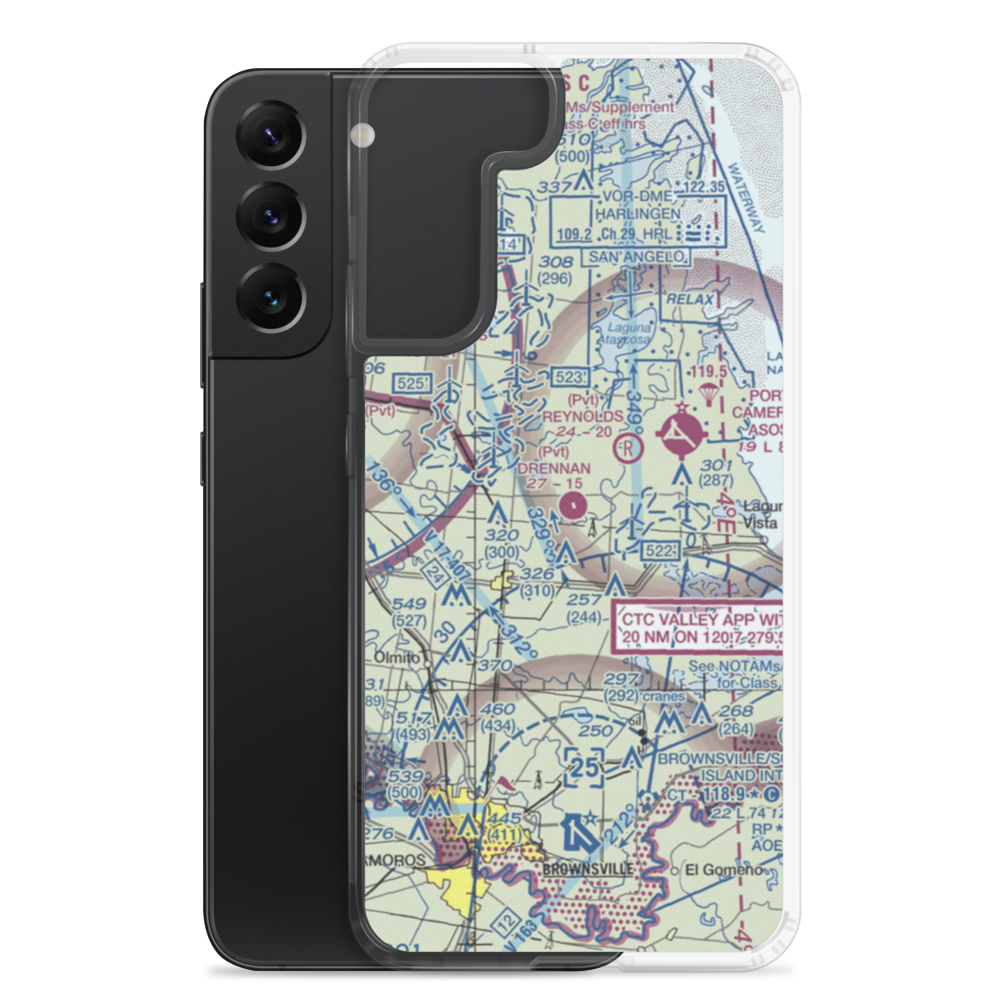 Drennan Farm Airport (92TA) VFR Sectional Samsung Case Samsung Galaxy S22 Plus model shown