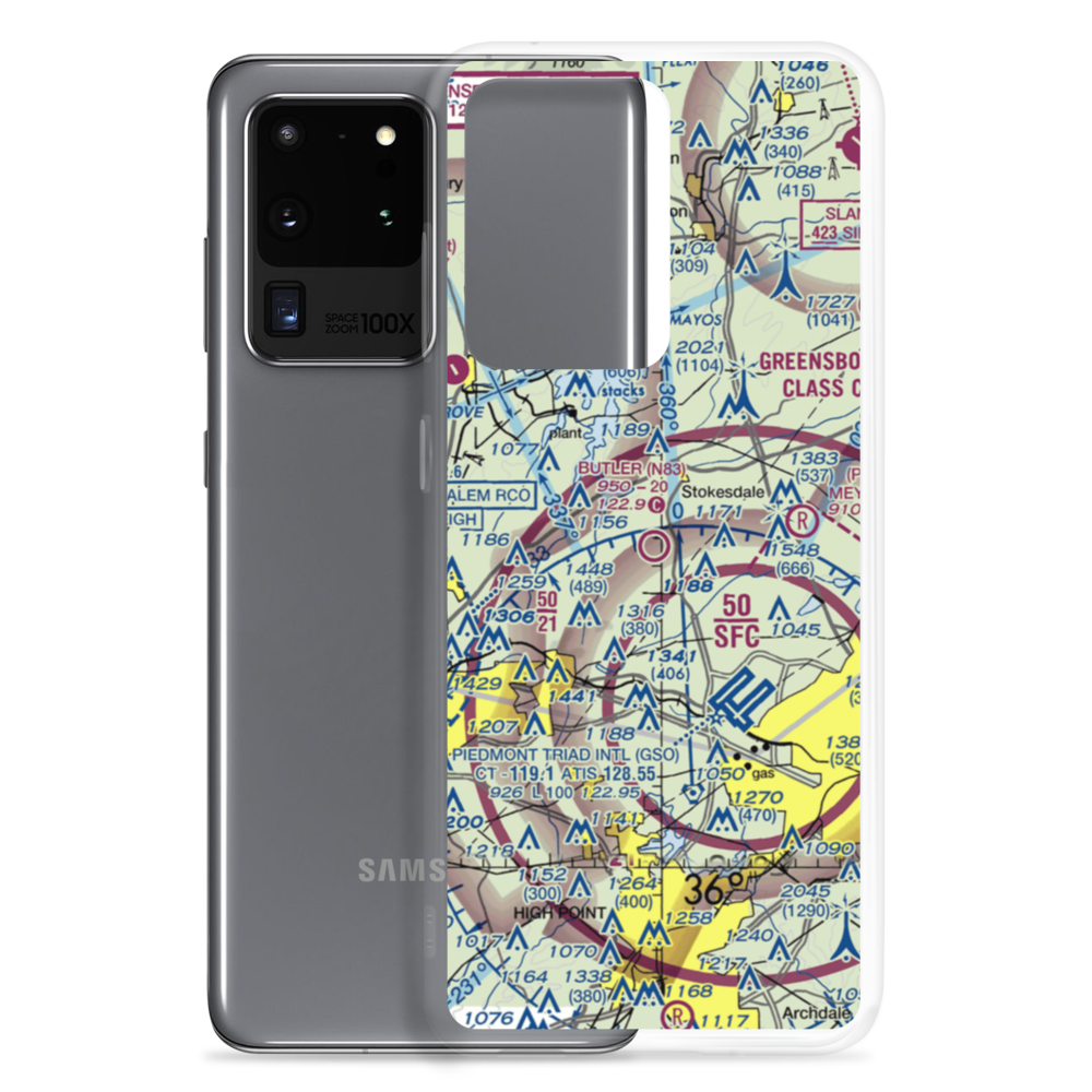 Ds Butler Farm and Airfield (N83) VFR Sectional Samsung Case Samsung Galaxy S20 Ultra model shown