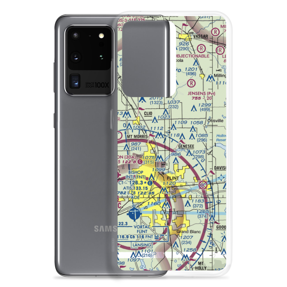Duford Field (68G) VFR Sectional Samsung Case Samsung Galaxy S20 Ultra model shown