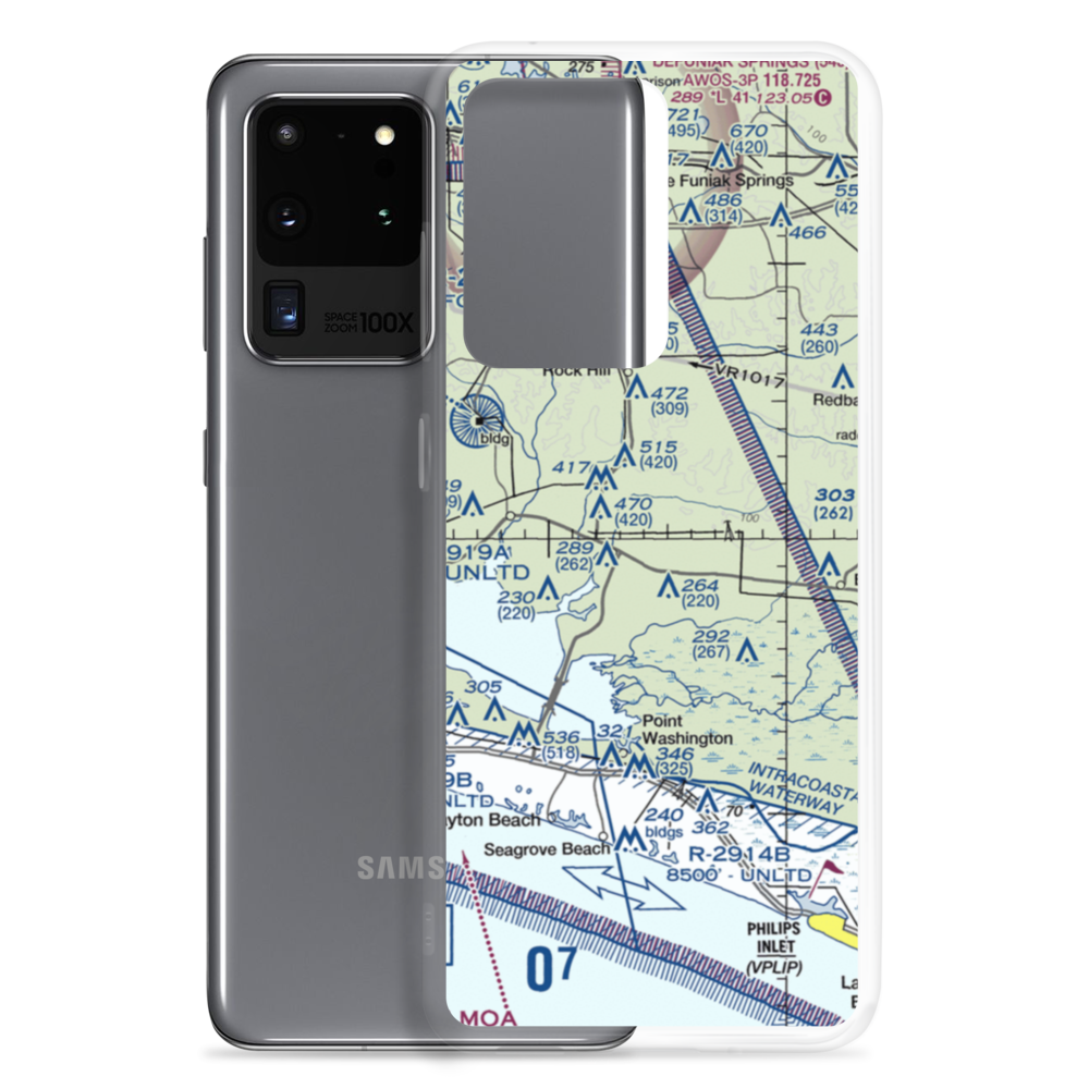 Dugger Field (0FD3) VFR Sectional Samsung Case Samsung Galaxy S20 Ultra model shown