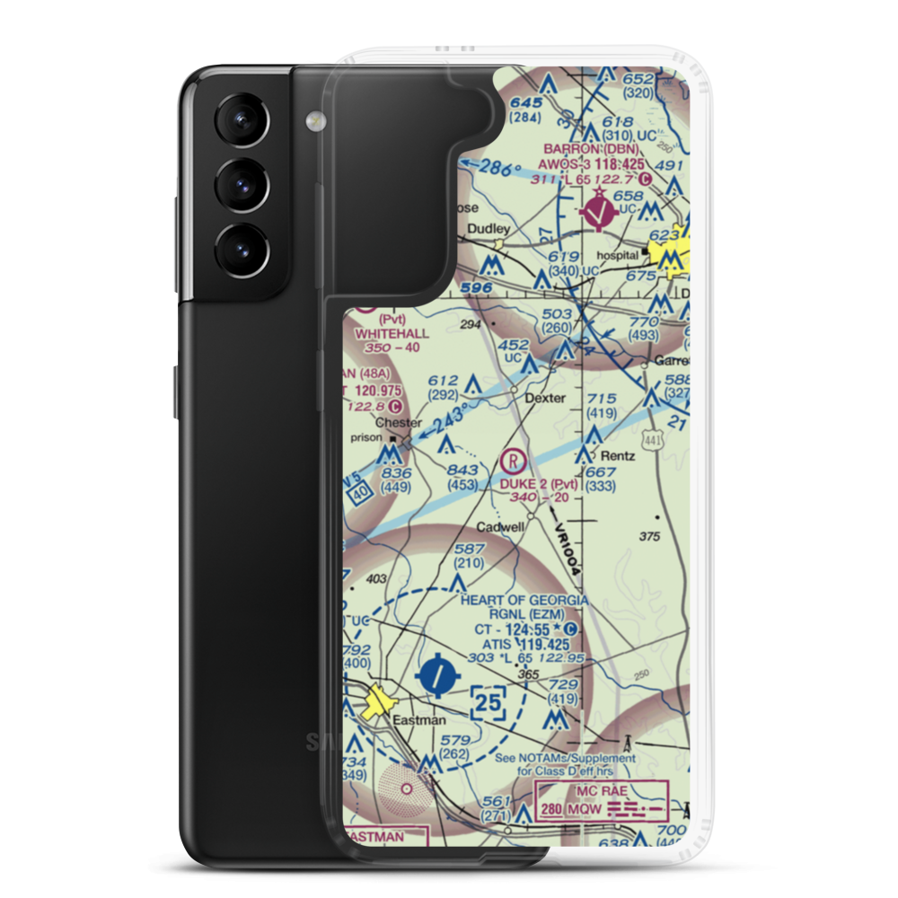 Duke Strip 2 (GE26) VFR Sectional Samsung Case Samsung Galaxy S21 Plus model shown
