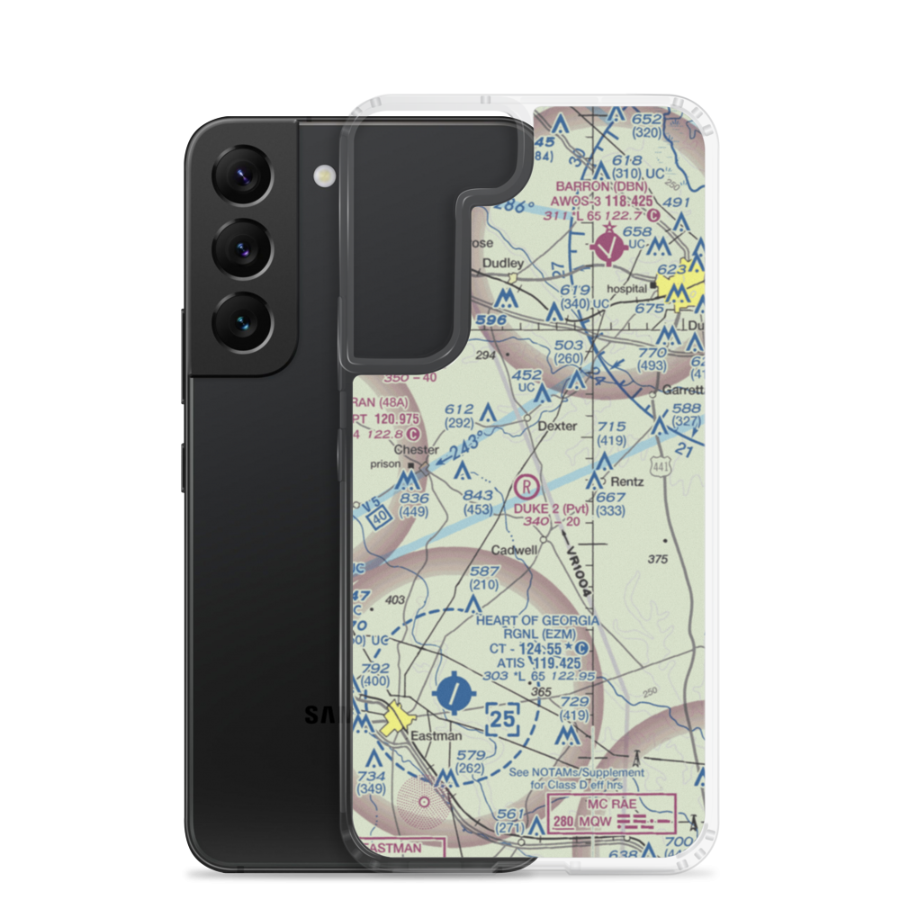 Duke Strip 2 (GE26) VFR Sectional Samsung Case Samsung Galaxy S22 model shown