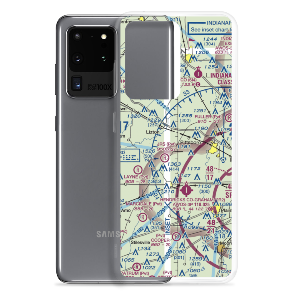 Dunbar Field (II91) VFR Sectional Samsung Case Samsung Galaxy S20 Ultra model shown