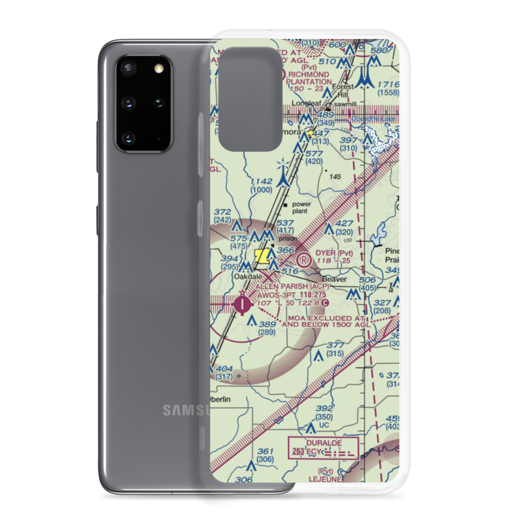 Dyer Airport (6LA4) VFR Sectional Samsung Case Samsung Galaxy S20 Plus model shown