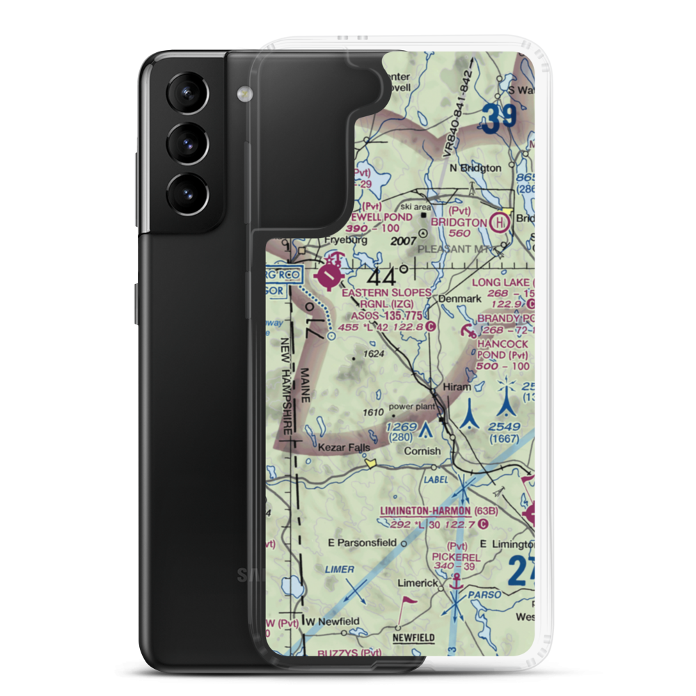 Dyer's Landing Airport (57ME) VFR Sectional Samsung Case Samsung Galaxy S21 Plus model shown