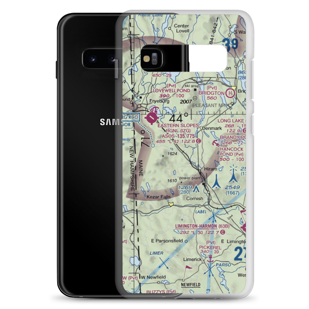 Dyer's Landing Airport (57ME) VFR Sectional Samsung Case Samsung Galaxy S10+ model shown