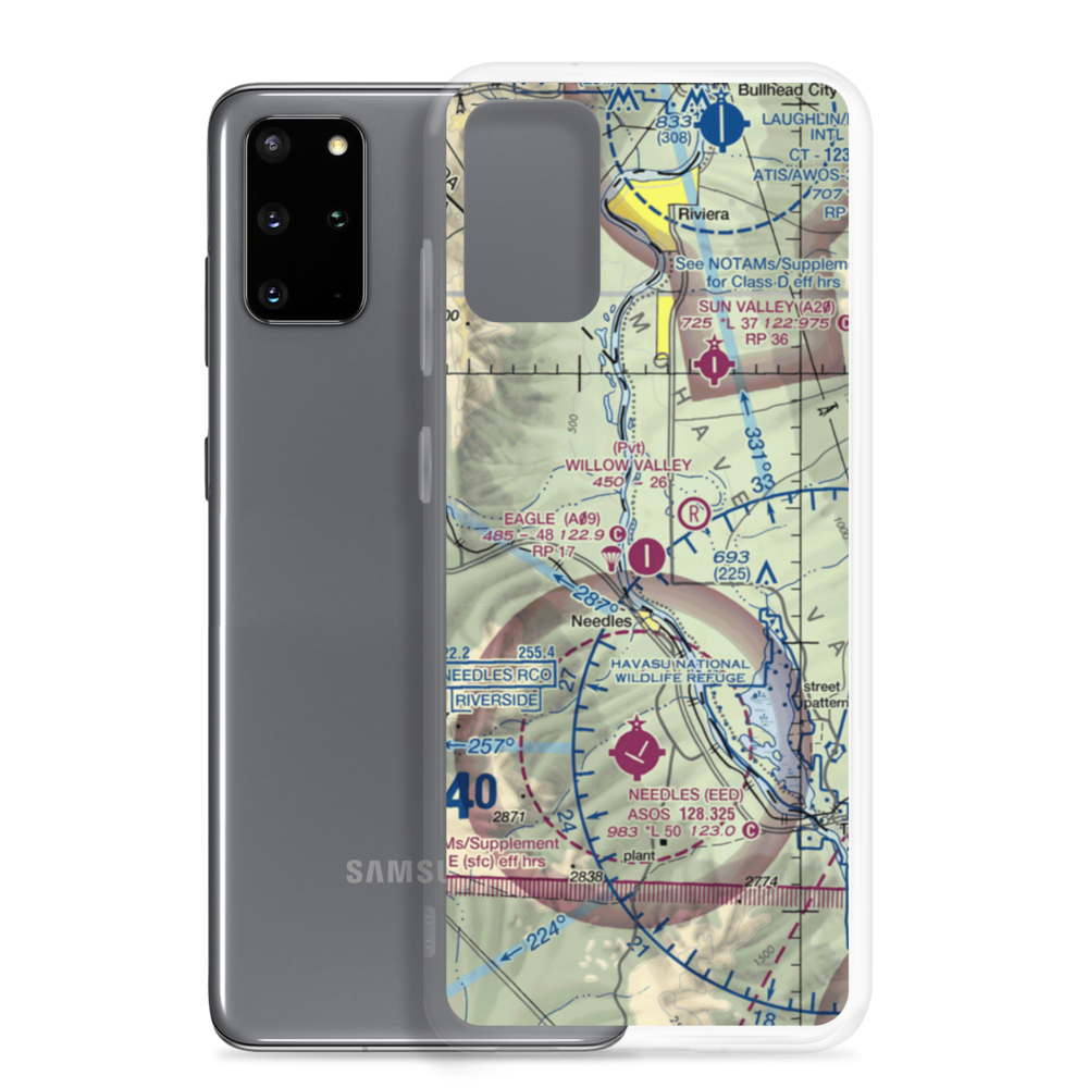Eagle Airpark (A09) VFR Sectional Samsung Case Samsung Galaxy S20 Plus model shown