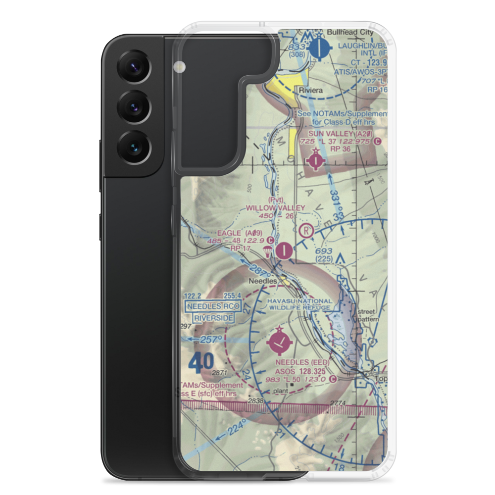 Eagle Airpark (A09) VFR Sectional Samsung Case Samsung Galaxy S22 Plus model shown
