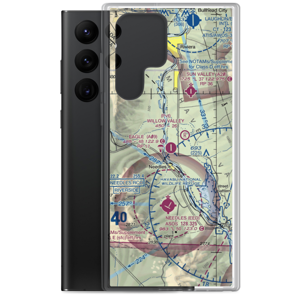 Eagle Airpark (A09) VFR Sectional Samsung Case Samsung Galaxy S22 Ultra model shown