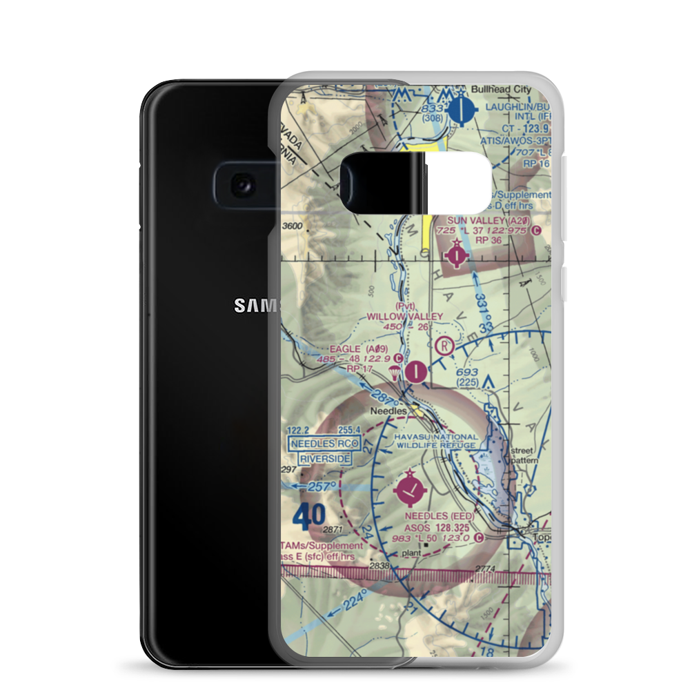Eagle Airpark (A09) VFR Sectional Samsung Case Samsung Galaxy S10e model shown