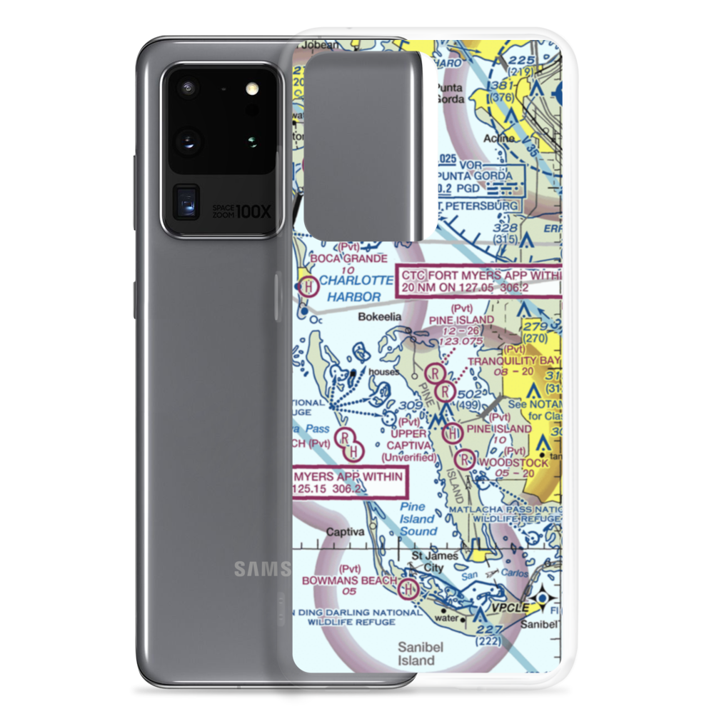 Eagle's Landing Airport (69FL) VFR Sectional Samsung Case Samsung Galaxy S20 Ultra model shown