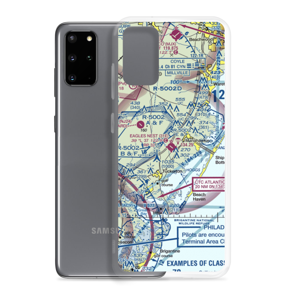 Eagles Nest Airport (31E) VFR Sectional Samsung Case Samsung Galaxy S20 Plus model shown