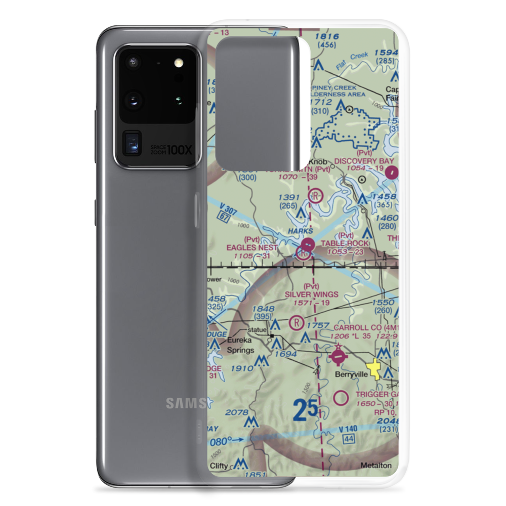 Eagles Nest Airport (MU98) VFR Sectional Samsung Case Samsung Galaxy S20 Ultra model shown