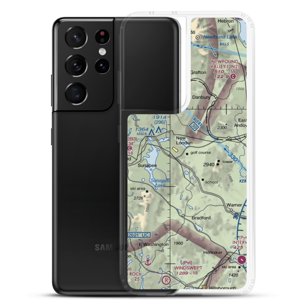 Eagles Nest Airport (NH40) VFR Sectional Samsung Case Samsung Galaxy S21 Ultra model shown