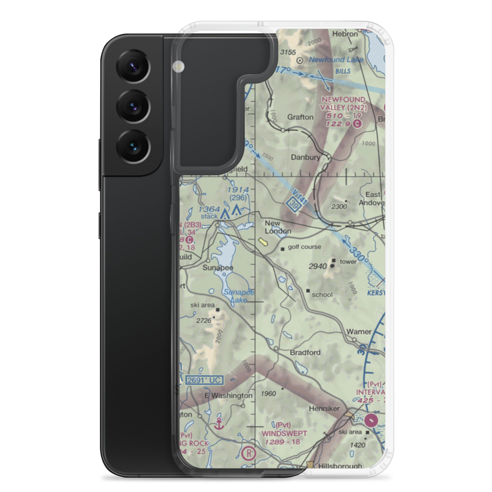 Eagles Nest Airport (NH40) VFR Sectional Samsung Case Samsung Galaxy S22 Plus model shown