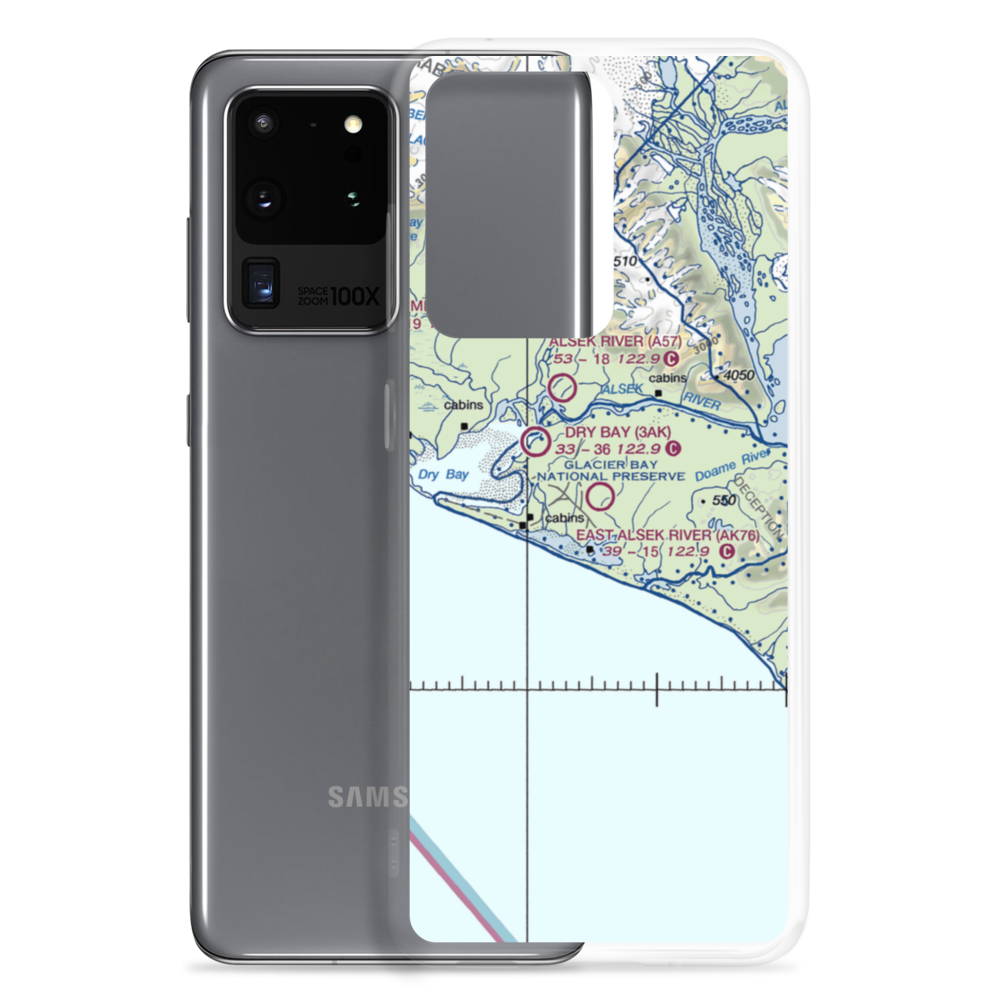 East Alsek River Airport (AK76) VFR Sectional Samsung Case Samsung Galaxy S20 Ultra model shown