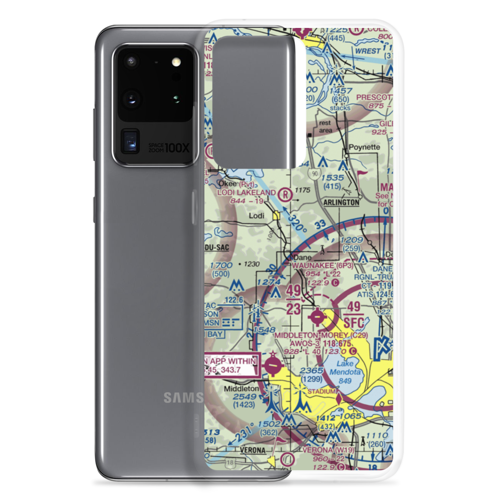Eberle Ranch Airport (5WN2) VFR Sectional Samsung Case Samsung Galaxy S20 Ultra model shown