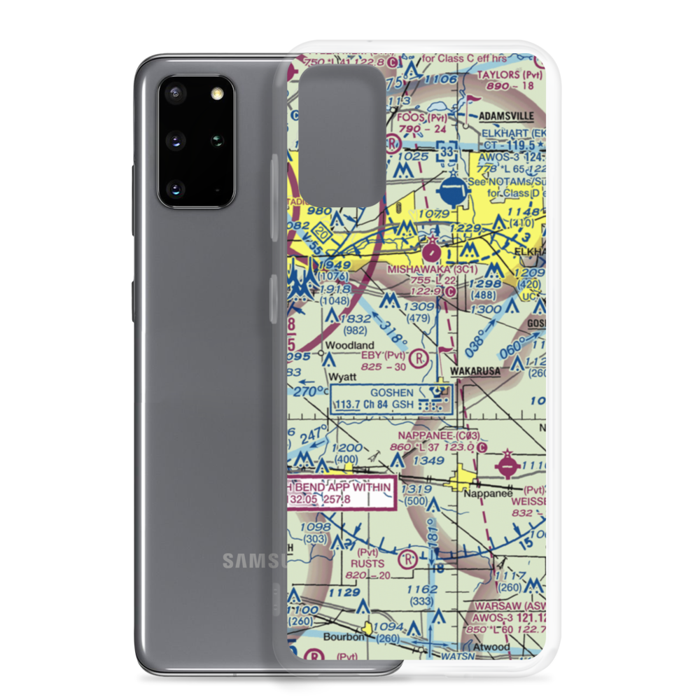 Eby Field (II74) VFR Sectional Samsung Case Samsung Galaxy S20 Plus model shown