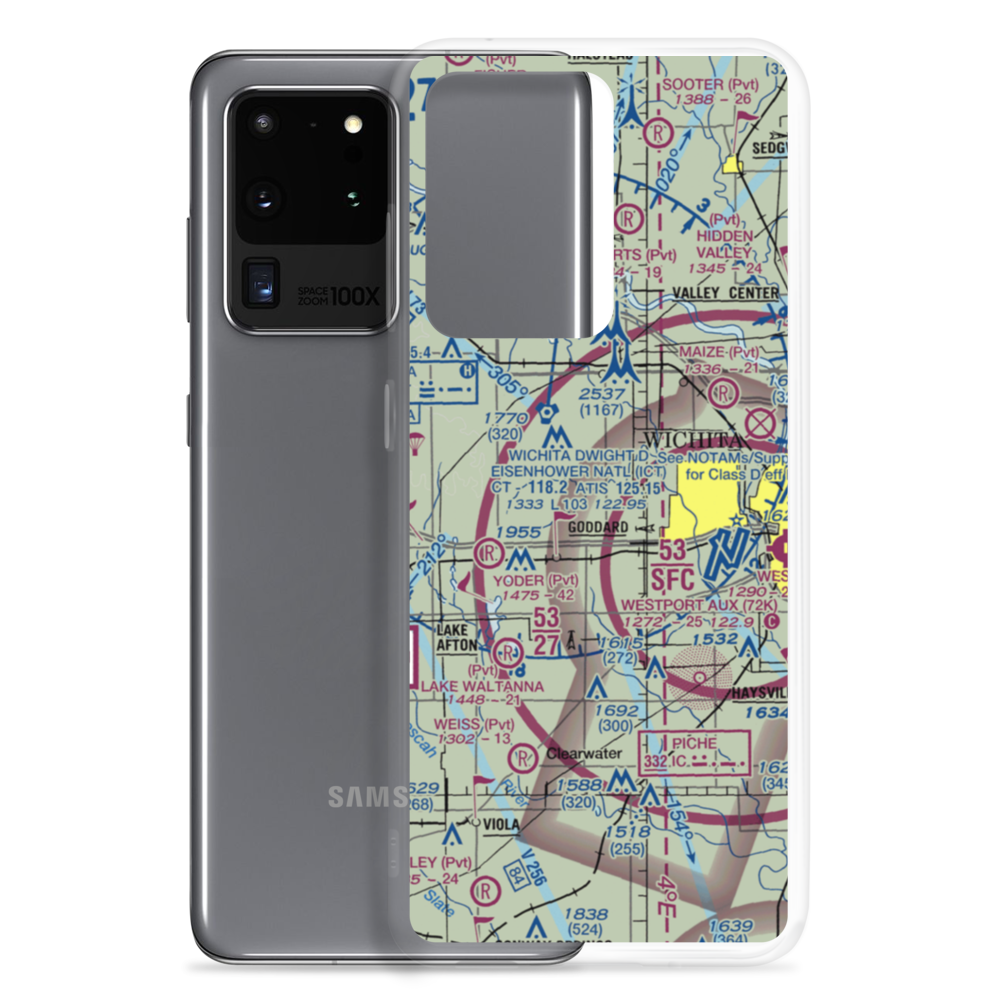 Eck Field (SN64) VFR Sectional Samsung Case Samsung Galaxy S20 Ultra model shown