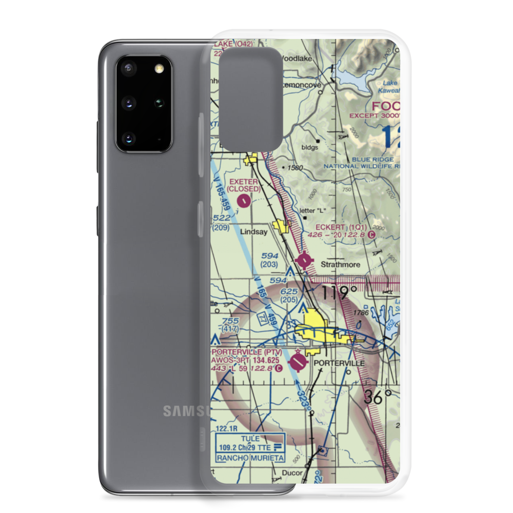 Eckert Field (1Q1) VFR Sectional Samsung Case Samsung Galaxy S20 Plus model shown