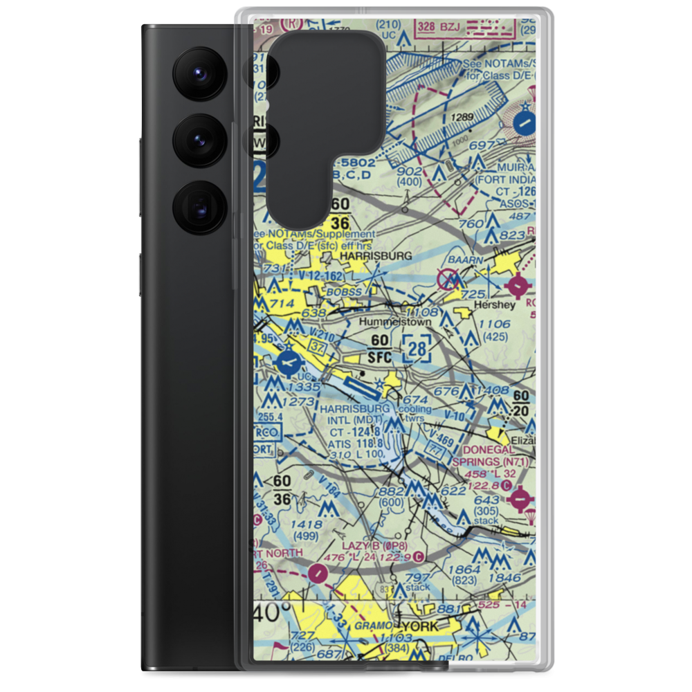 Ecko Field (0PA4) VFR Sectional Samsung Case Samsung Galaxy S22 Ultra model shown