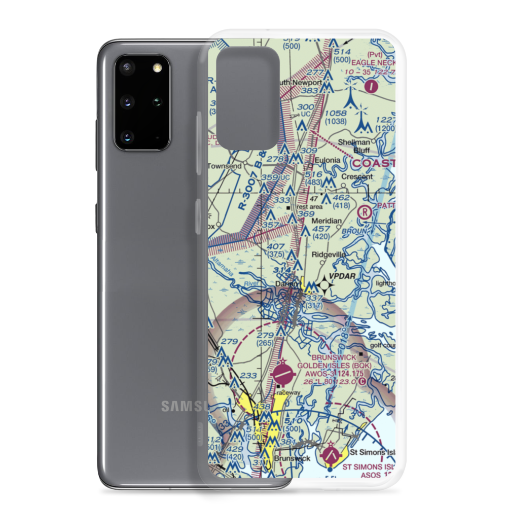 Eden Field (3GE7) VFR Sectional Samsung Case Samsung Galaxy S20 Plus model shown