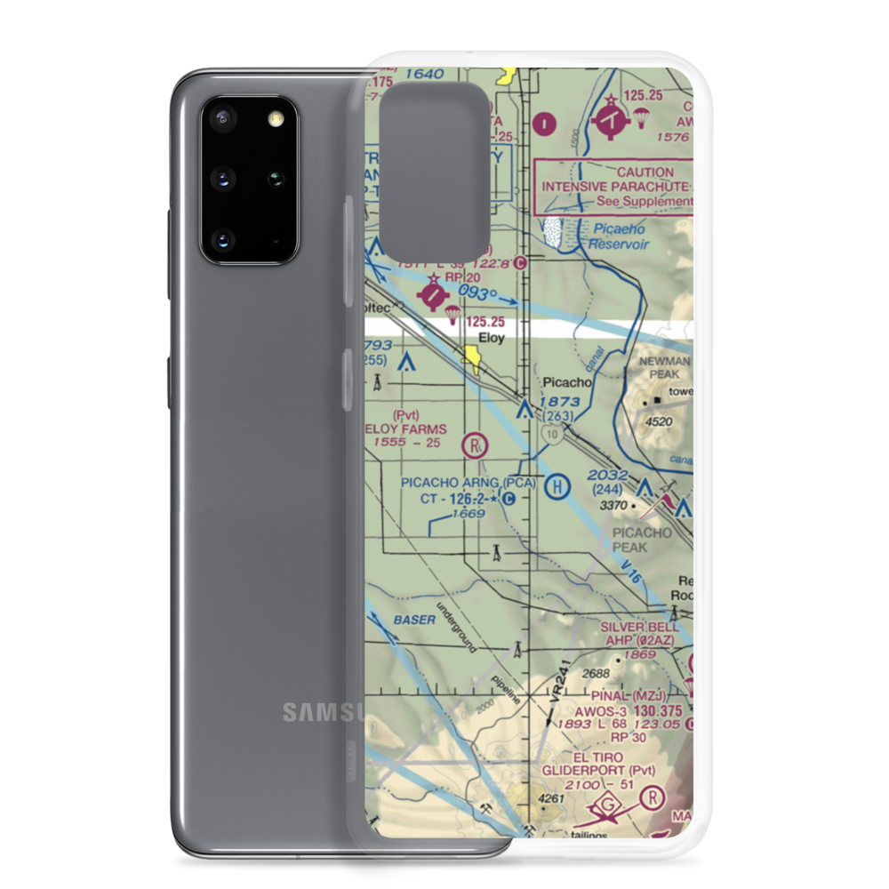 Eds Field (20AZ) VFR Sectional Samsung Case Samsung Galaxy S20 Plus model shown
