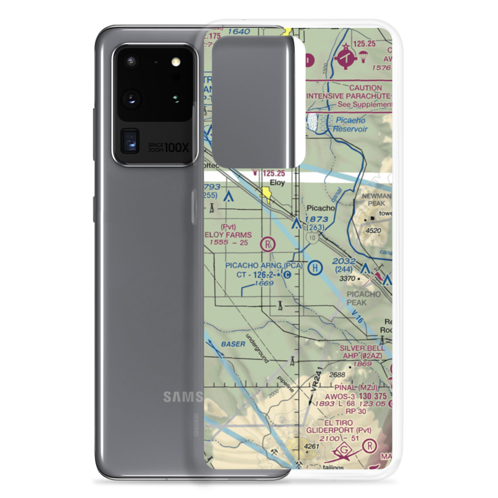 Eds Field (20AZ) VFR Sectional Samsung Case Samsung Galaxy S20 Ultra model shown