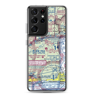 Eglin Auxiliary Field 6 Airport (KZ01) VFR Sectional Samsung Case