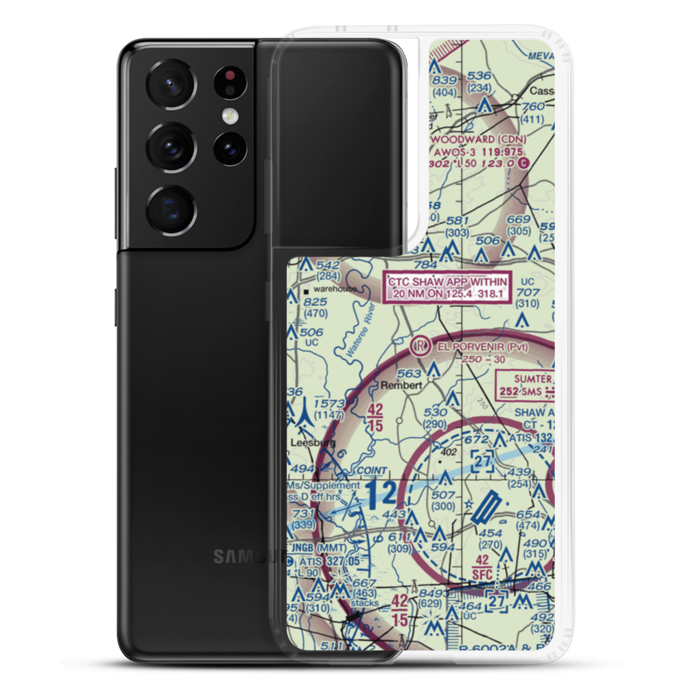 El Porvenir Airpark (SC44) VFR Sectional Samsung Case Samsung Galaxy S21 Ultra model shown