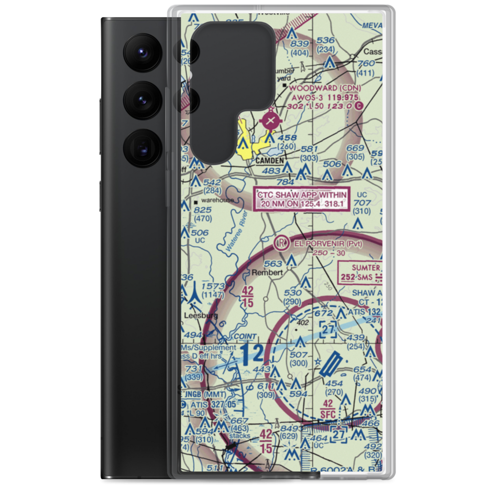 El Porvenir Airpark (SC44) VFR Sectional Samsung Case Samsung Galaxy S22 Ultra model shown