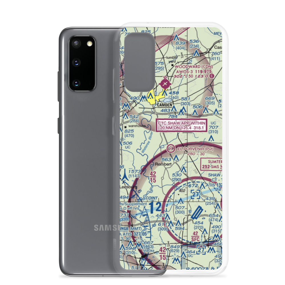 El Porvenir Airpark (SC44) VFR Sectional Samsung Case Samsung Galaxy S20 model shown