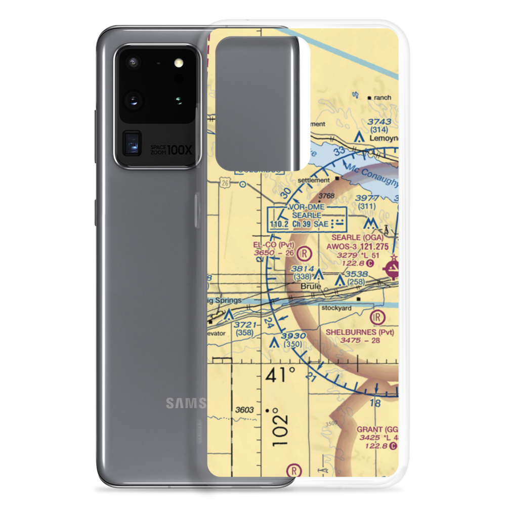 El-Co Airport (9NE1) VFR Sectional Samsung Case Samsung Galaxy S20 Ultra model shown