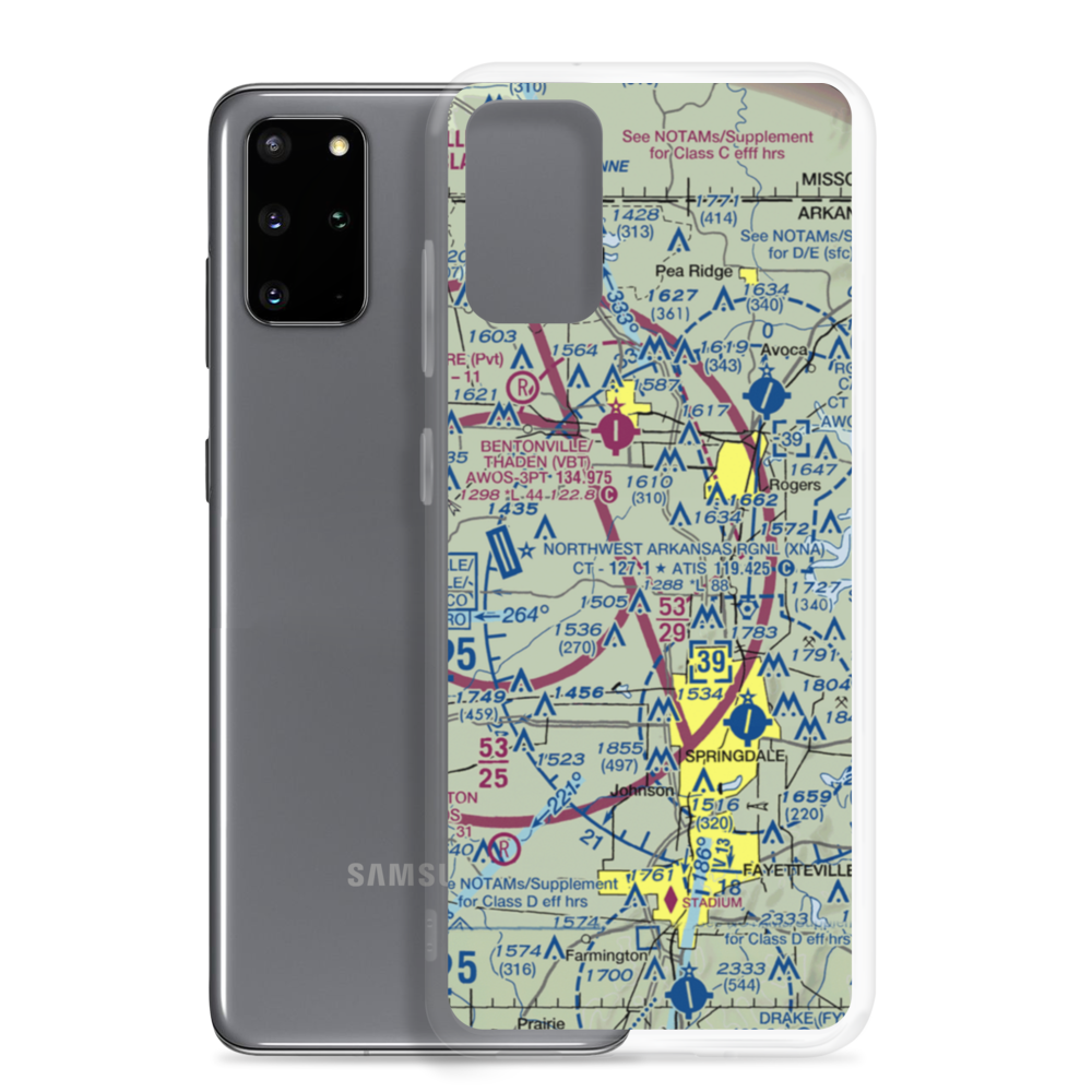 Elder Airstrip (6AR1) VFR Sectional Samsung Case Samsung Galaxy S20 Plus model shown