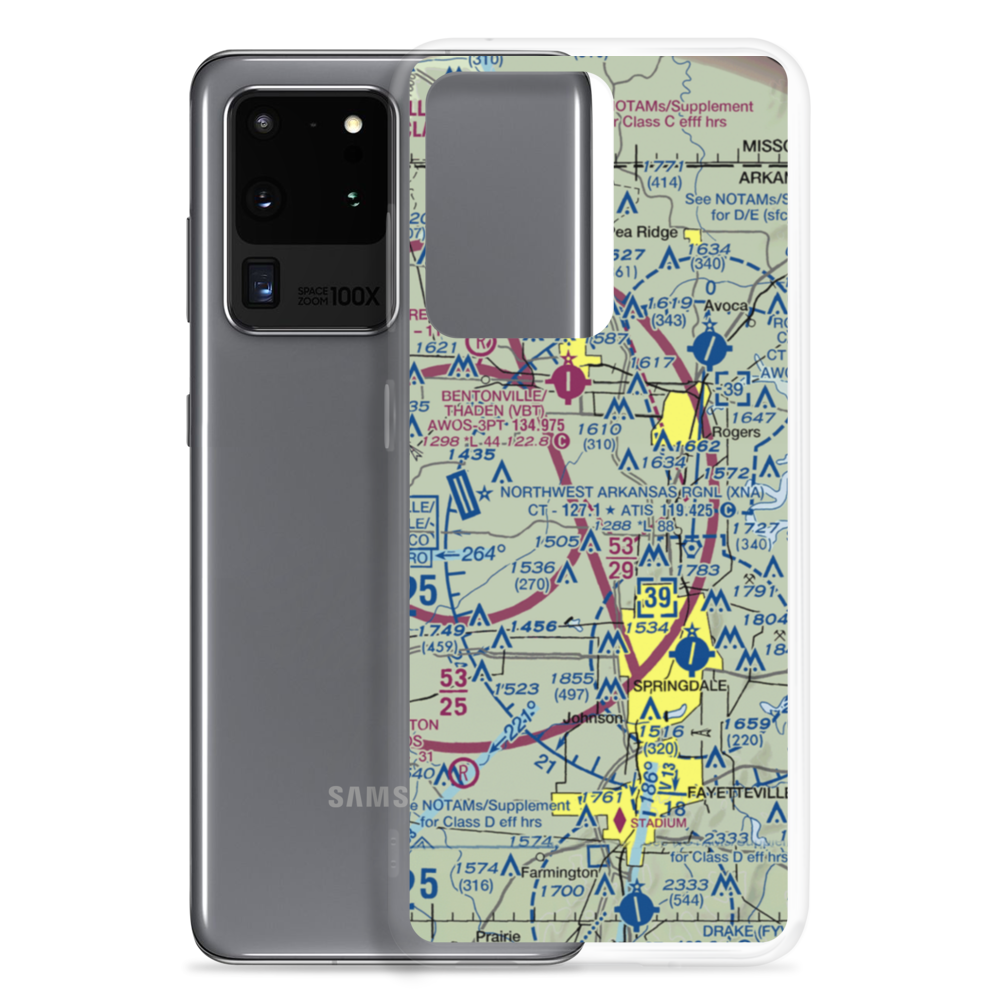 Elder Airstrip (6AR1) VFR Sectional Samsung Case Samsung Galaxy S20 Ultra model shown